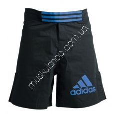 Шорты Adidas Boxing Short ADICSS43 M черно-синие. Магазин Muskulshop