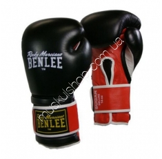 Перчатки Benlee Rocky Marciano 194022 blk/red 10oz. Магазин Muskulshop