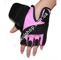Перчатки для фитнеса женские RDX Pink. Магазин Muskulshop