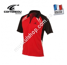 Рубашка Cornilleau Club L Black/Red. Магазин Muskulshop