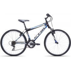 Велосипед СТМ Axon black blue. Магазин Muskulshop