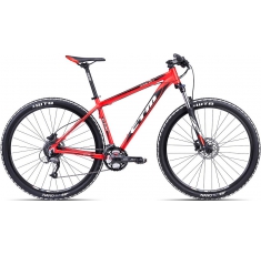 Велосипед СТМ Rambler 1.0 matt red black. Магазин Muskulshop