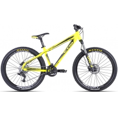 Велосипед СТМ Raptor 3.0 matt reflex yellow black. Магазин Muskulshop