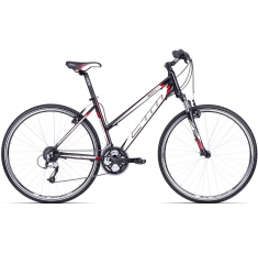 Велосипед СТМ Bora 1.0 black red. Магазин Muskulshop