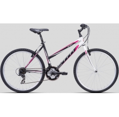 Велосипед СТМ Stefi 1.0 black pink. Магазин Muskulshop