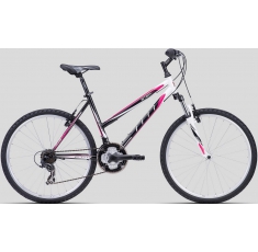 Велосипед СТМ Stefi 2.0 black pink. Магазин Muskulshop