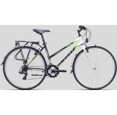 Велосипед СТМ Targa black green. Магазин Muskulshop