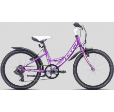 Велосипед СТМ Maggie 2.0 purple white. Магазин Muskulshop
