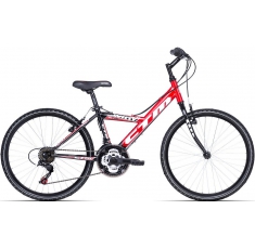 Велосипед СТМ Willy 1.0 black red. Магазин Muskulshop
