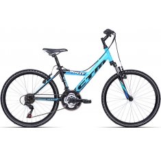 Велосипед СТМ Willy 2.0 black light blue. Магазин Muskulshop