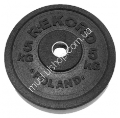 Бамперный диск Rekord 5 кг BP-5. Магазин Muskulshop