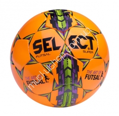 Футбольный мяч Select Futsal Super FIFA orange. Магазин Muskulshop